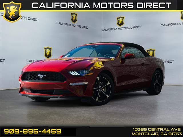 used 2023 Ford Mustang car, priced at $25,899