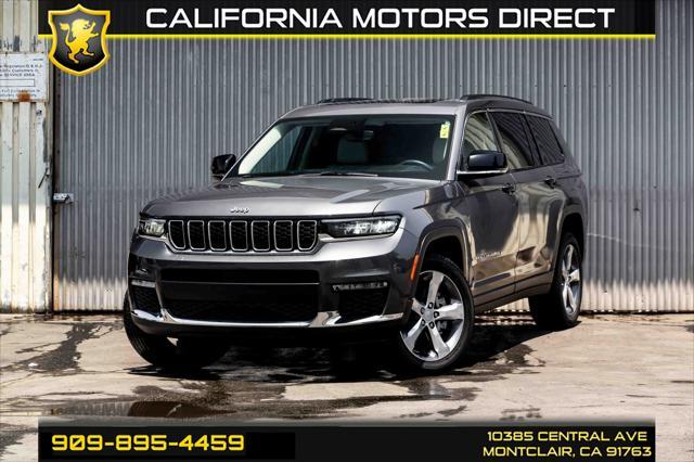 used 2021 Jeep Grand Cherokee L car, priced at $27,652