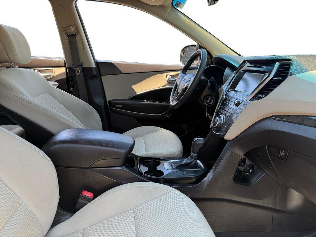 used 2017 Hyundai Santa Fe car, priced at $12,999