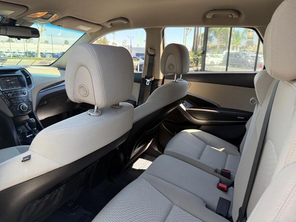 used 2017 Hyundai Santa Fe car, priced at $12,999