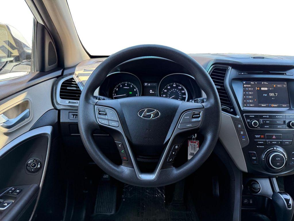 used 2017 Hyundai Santa Fe car, priced at $12,999