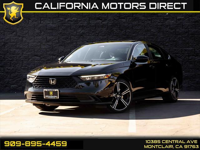 used 2023 Honda Accord Hybrid car, priced at $27,999