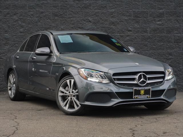 used 2018 Mercedes-Benz C-Class car, priced at $16,999