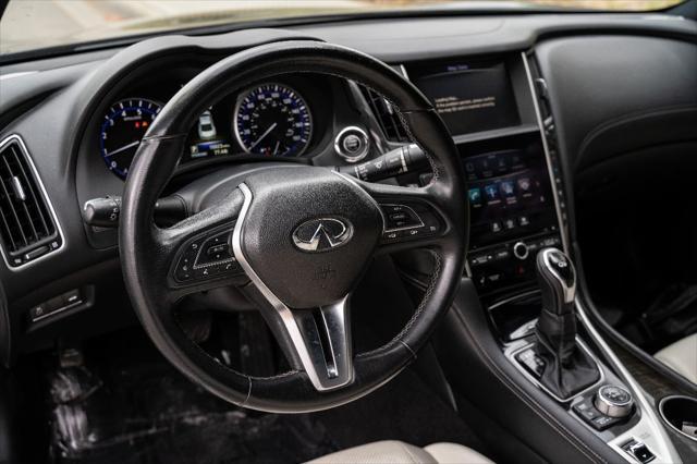 used 2017 INFINITI Q60 car, priced at $22,499