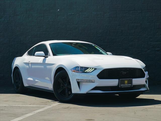 used 2021 Ford Mustang car, priced at $21,599