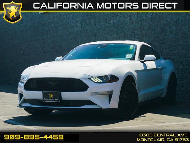 used 2021 Ford Mustang car, priced at $21,599