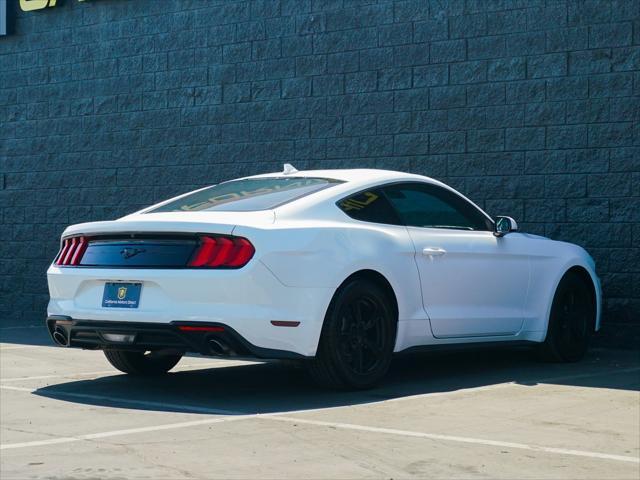 used 2021 Ford Mustang car, priced at $21,599