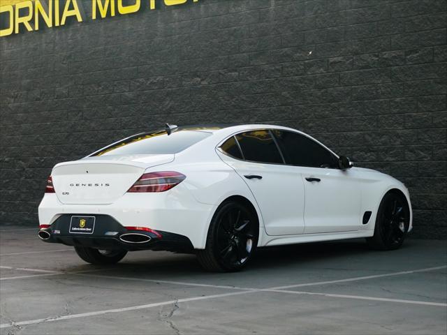 used 2022 Genesis G70 car, priced at $29,499