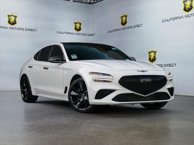 used 2022 Genesis G70 car, priced at $28,404