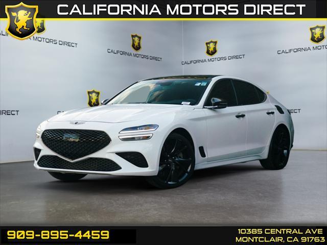 used 2022 Genesis G70 car, priced at $28,404