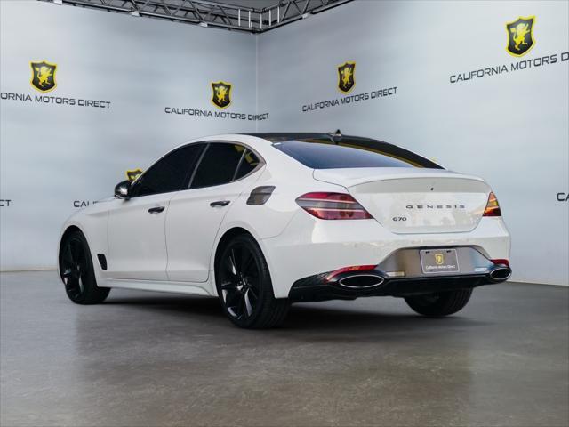 used 2022 Genesis G70 car, priced at $28,404