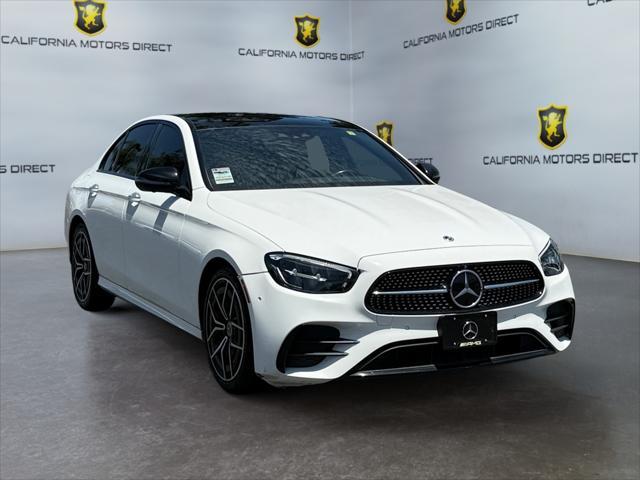 used 2022 Mercedes-Benz E-Class car, priced at $33,999