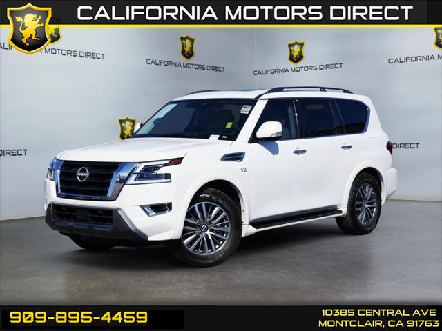 used 2021 Nissan Armada car, priced at $32,899