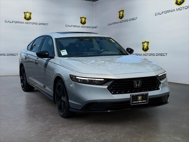 used 2024 Honda Accord Hybrid car, priced at $28,099