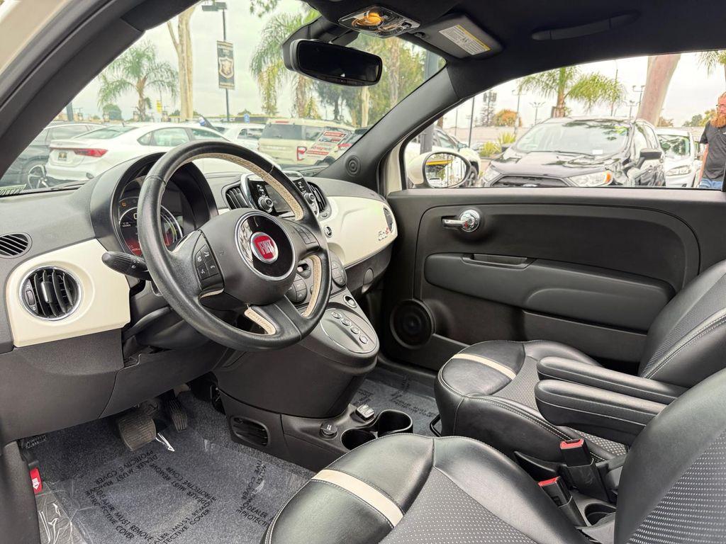 used 2019 FIAT 500e car, priced at $8,999