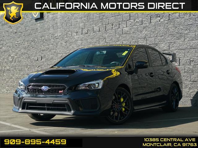 used 2018 Subaru WRX STI car, priced at $32,689