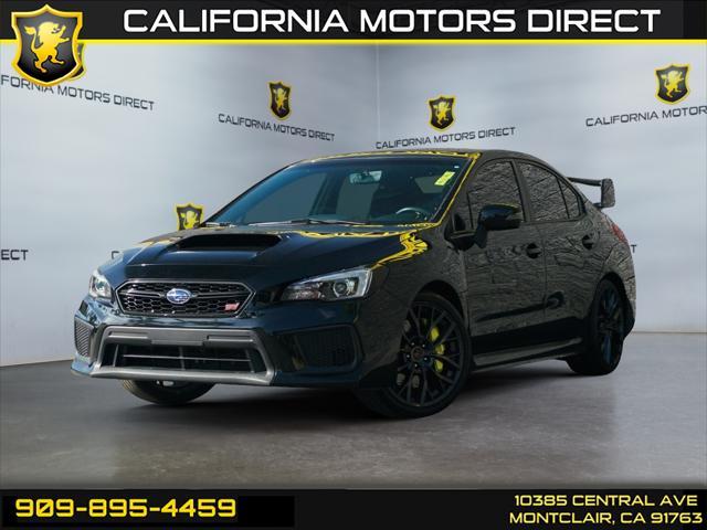 used 2018 Subaru WRX STI car, priced at $31,589