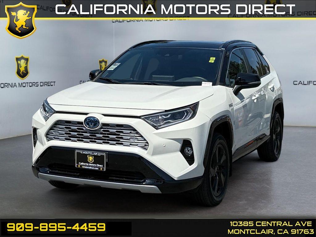 used 2021 Toyota RAV4 Hybrid car, priced at $34,999