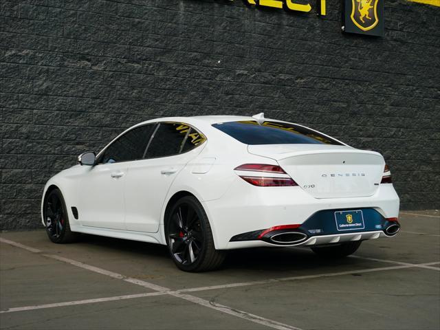 used 2022 Genesis G70 car, priced at $31,299