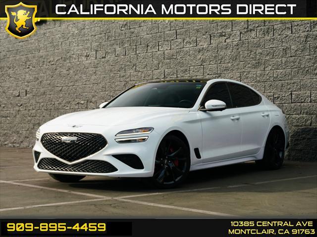 used 2022 Genesis G70 car, priced at $31,299