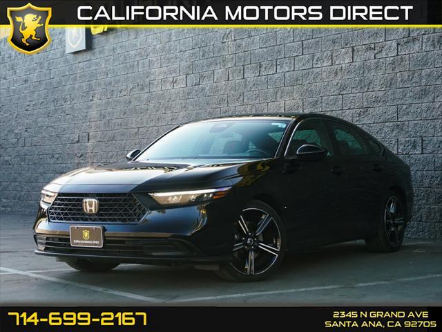 used 2024 Honda Accord Hybrid car, priced at $28,799