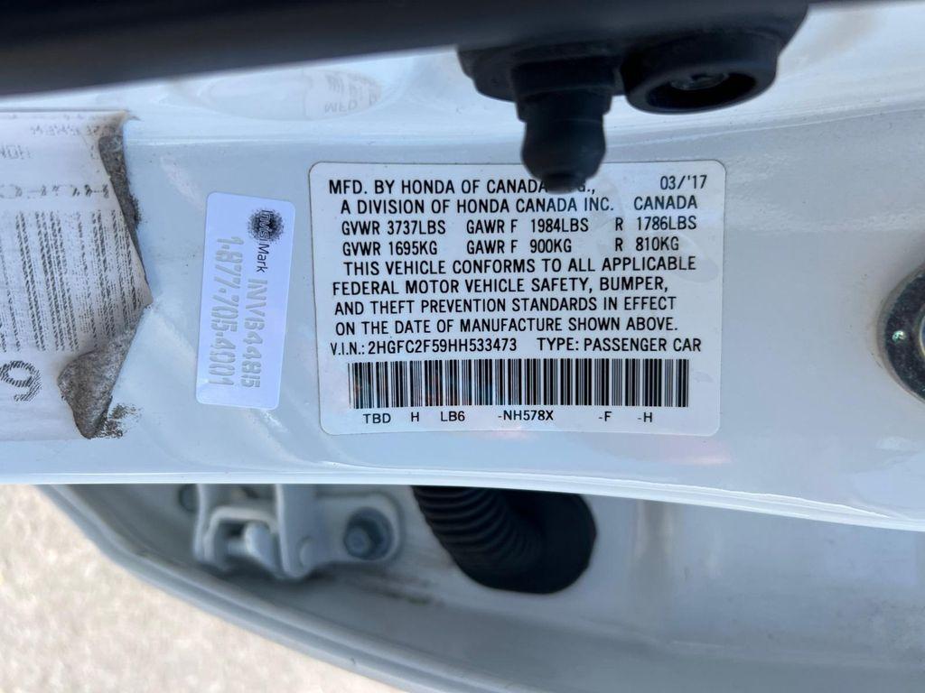 used 2017 Honda Civic car, priced at $16,399