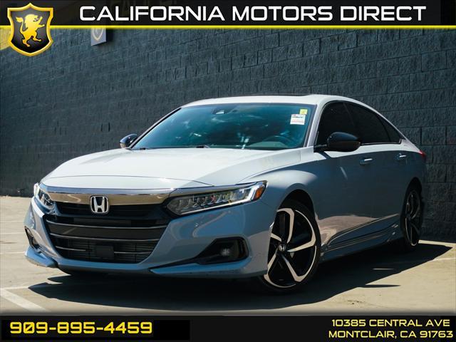 used 2021 Honda Accord car, priced at $28,399