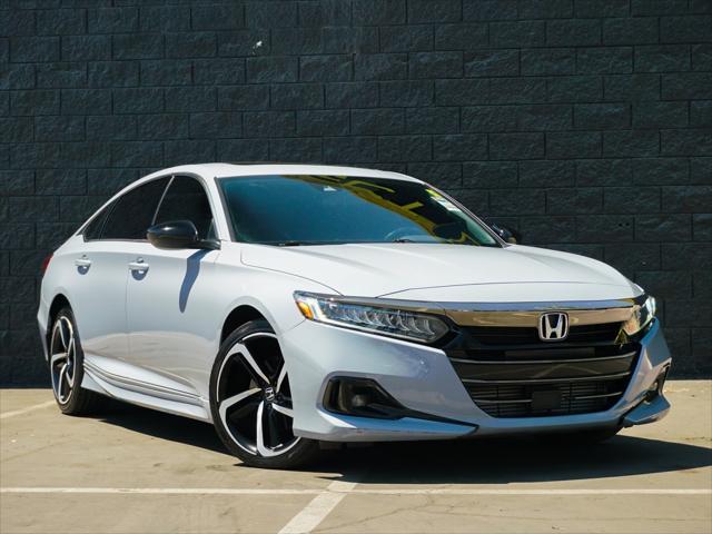 used 2021 Honda Accord car, priced at $28,399