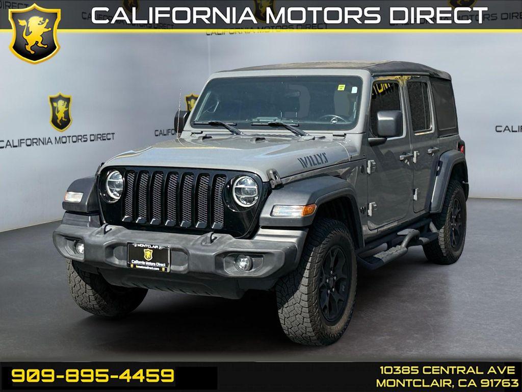 used 2020 Jeep Wrangler Unlimited car, priced at $25,599