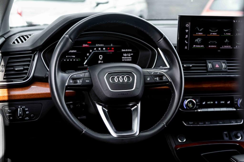 used 2022 Audi Q5 car, priced at $31,319