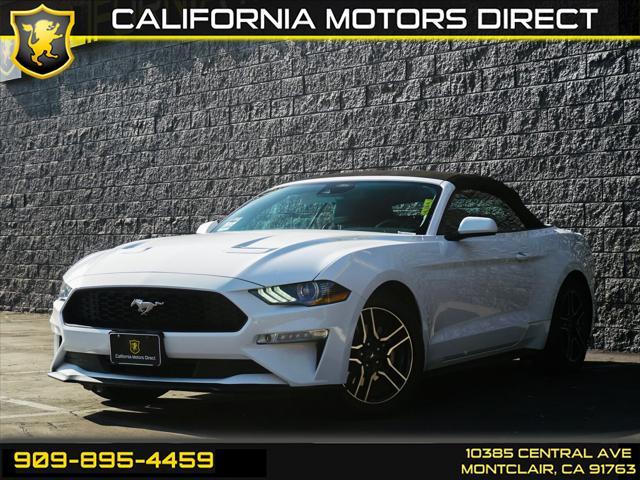 used 2021 Ford Mustang car, priced at $18,899