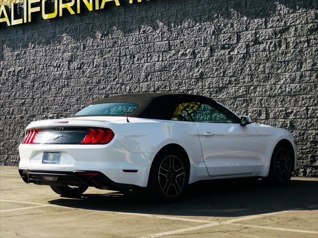 used 2021 Ford Mustang car, priced at $18,899