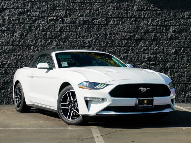 used 2021 Ford Mustang car, priced at $18,899