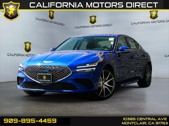 used 2023 Genesis G70 car, priced at $29,408