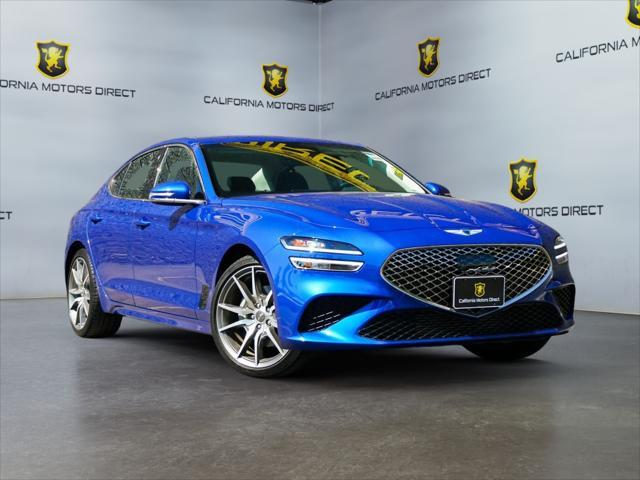 used 2023 Genesis G70 car, priced at $29,408