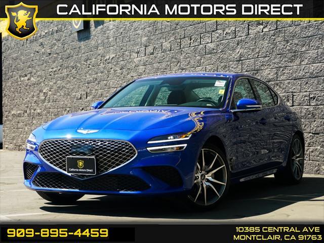 used 2023 Genesis G70 car, priced at $30,499