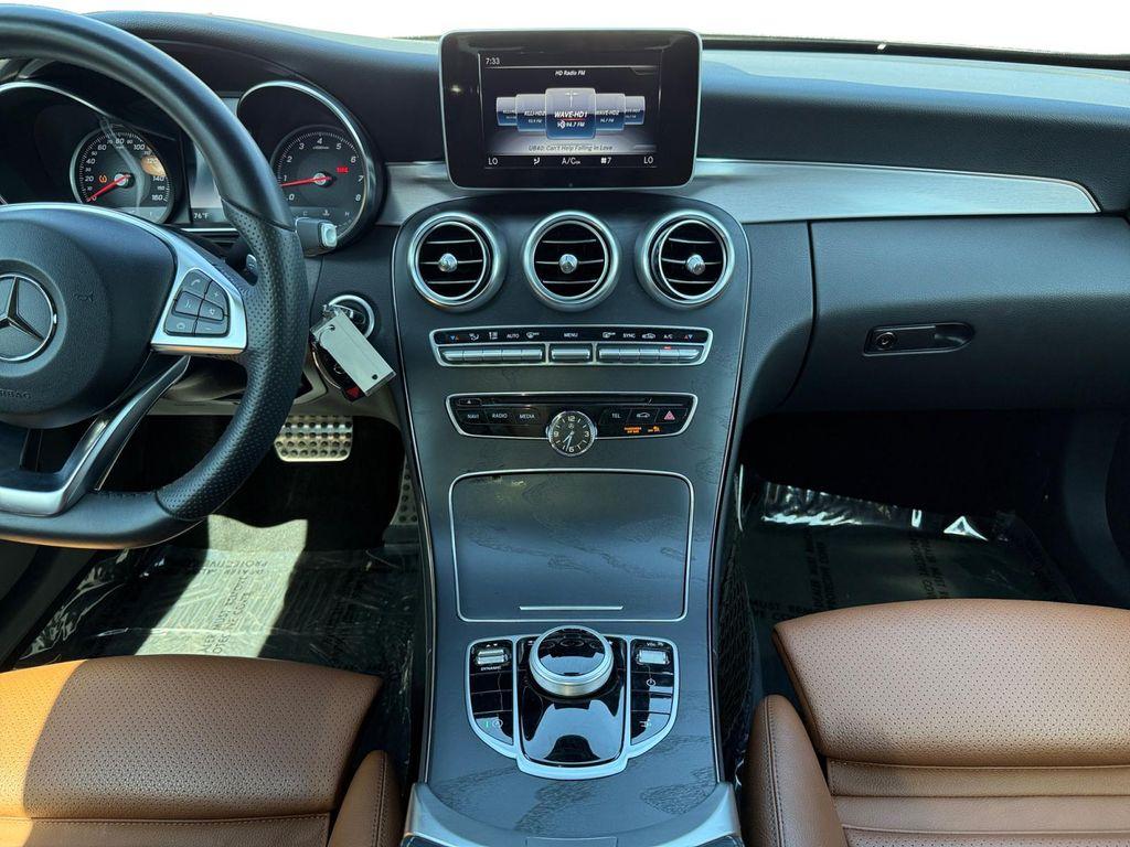used 2018 Mercedes-Benz C-Class car, priced at $24,899