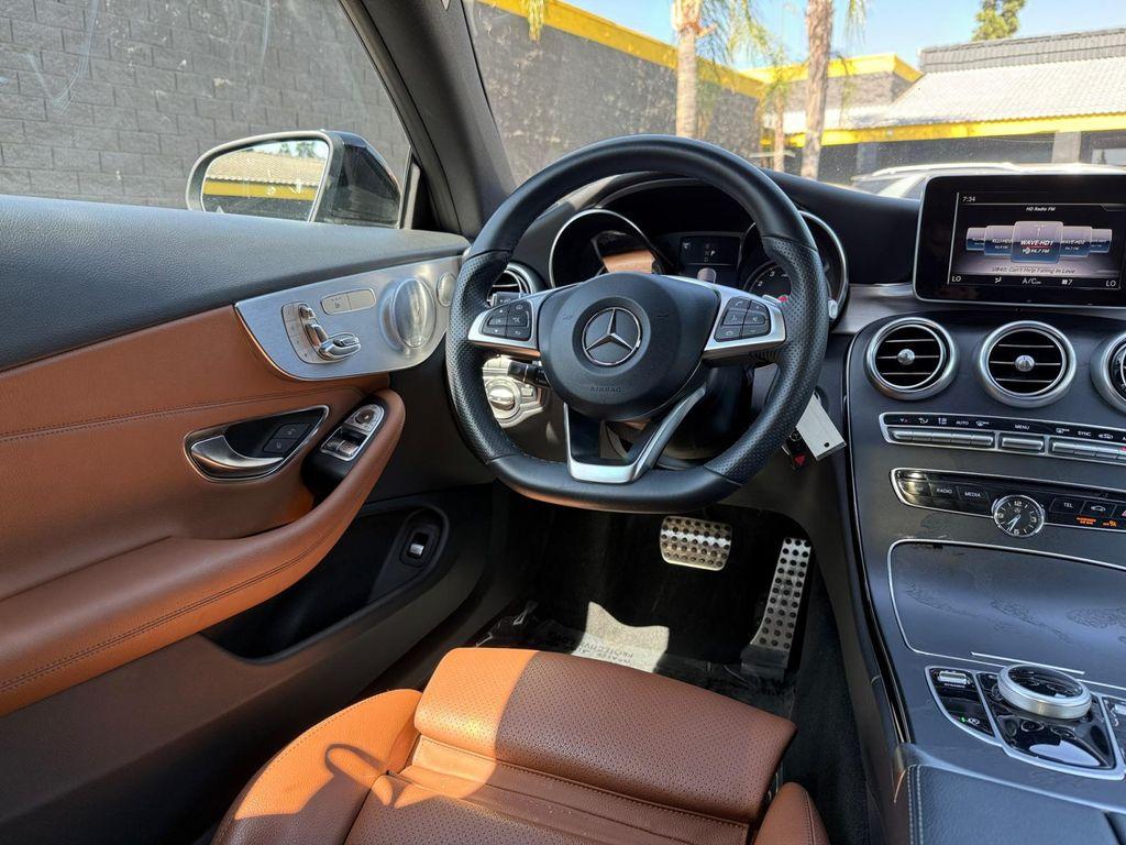 used 2018 Mercedes-Benz C-Class car, priced at $24,899