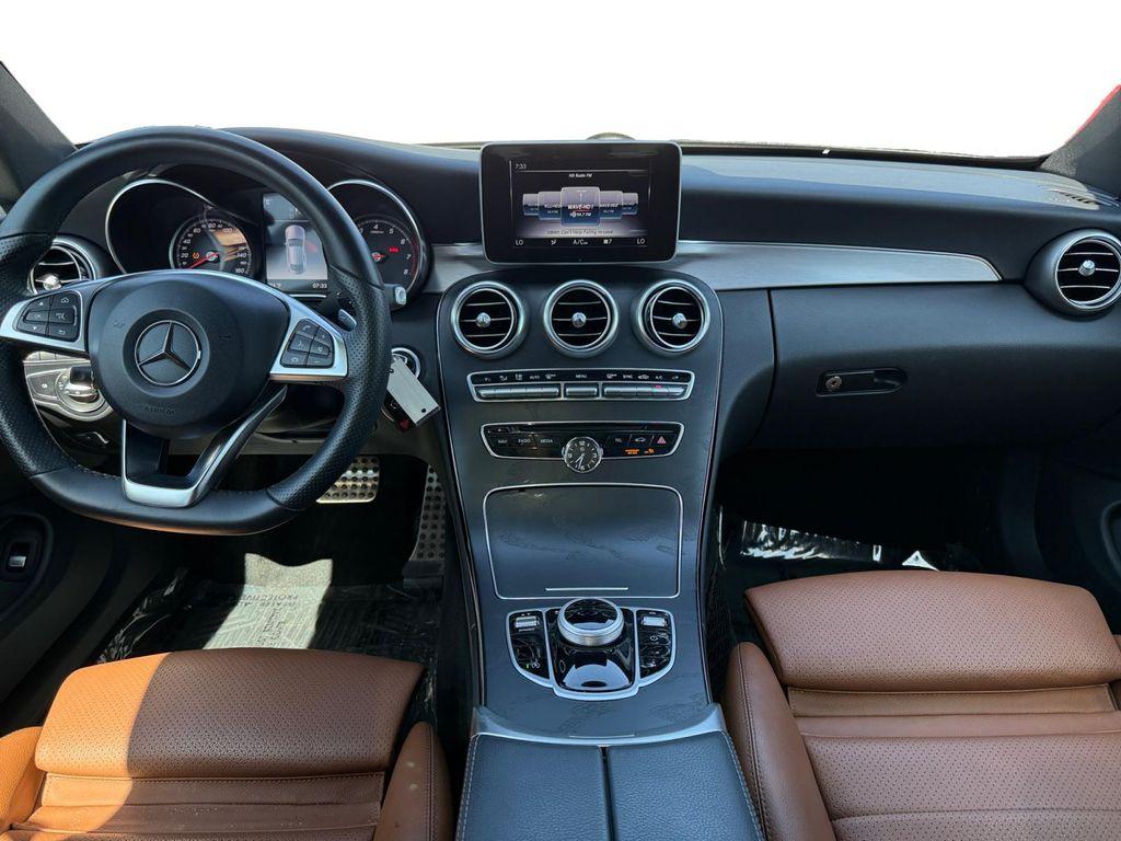 used 2018 Mercedes-Benz C-Class car, priced at $24,899