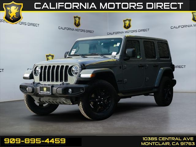 used 2021 Jeep Wrangler Unlimited car, priced at $33,415