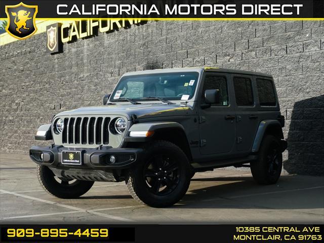 used 2021 Jeep Wrangler Unlimited car, priced at $34,499