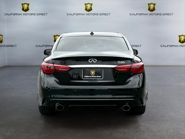 used 2022 INFINITI Q50 car, priced at $26,999