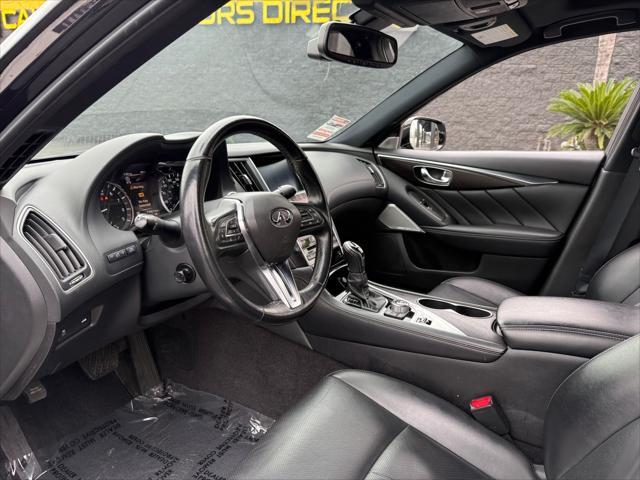 used 2022 INFINITI Q50 car, priced at $26,999