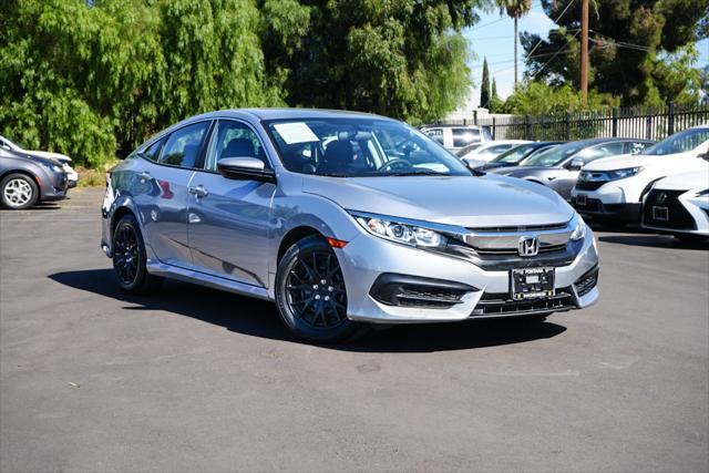 used 2018 Honda Civic car, priced at $17,147