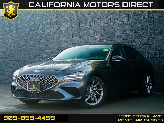 used 2022 Genesis G70 car, priced at $19,599