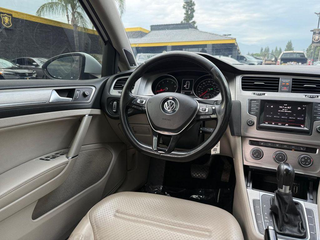 used 2015 Volkswagen Golf car, priced at $11,299