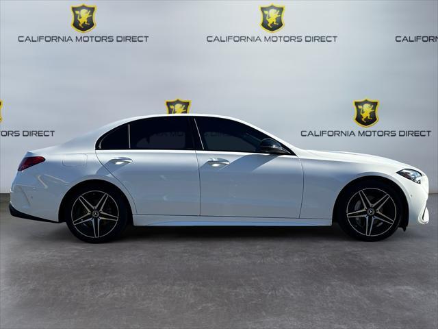 used 2023 Mercedes-Benz C-Class car, priced at $33,999