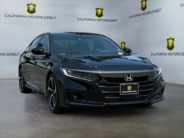 used 2021 Honda Accord car, priced at $23,699