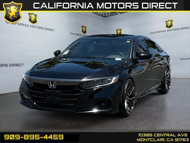 used 2021 Honda Accord car, priced at $25,299