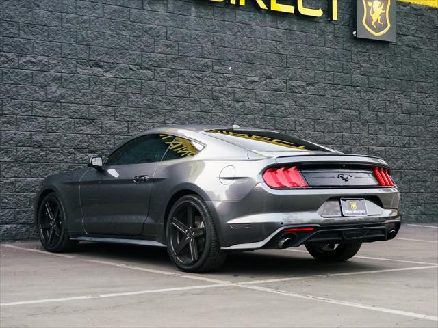 used 2018 Ford Mustang car, priced at $15,689